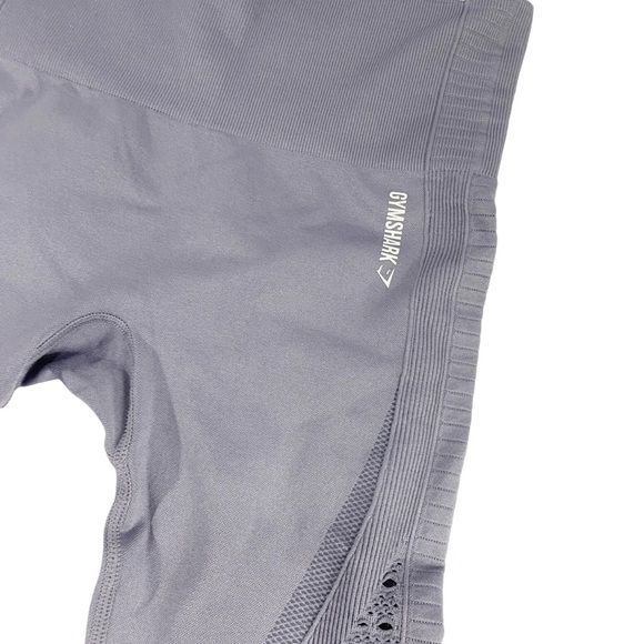 Gymshark Energy Seamless Cropped Leggings Dusty Purple - Picture 4 of 5